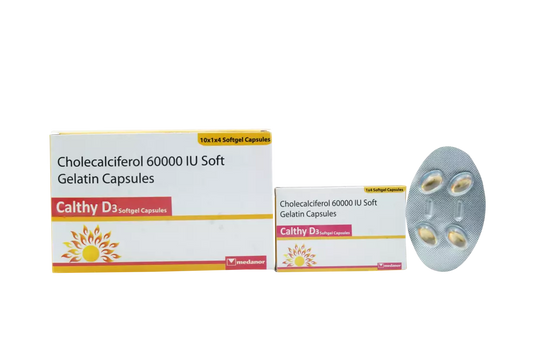 Calthy D3 60K SOFTGEL (strip of 4 softgels) - ProMeds Solutions