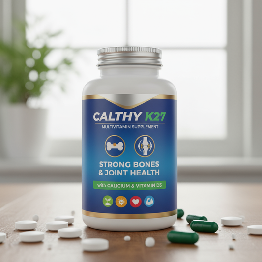 Calthy K27 / K27 Max: Stronger Bones & Heart Protection in One Capsule
