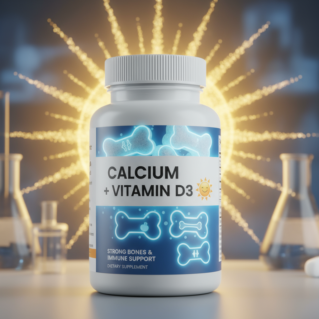 🦴 Why Calcium + Vitamin D3 is a Must-Have Combo