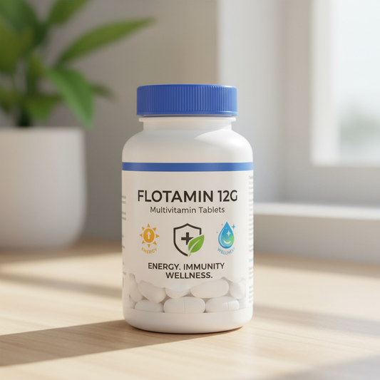 Flotamin 12G: Complete Multivitamin Formula for Strength, Stamina & Immunity