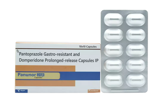 Panunor DSR (strip of 10 tabs)