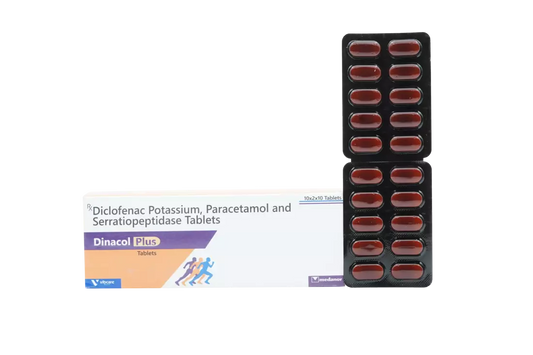 Dinacol Plus (strip of 10 tabs)