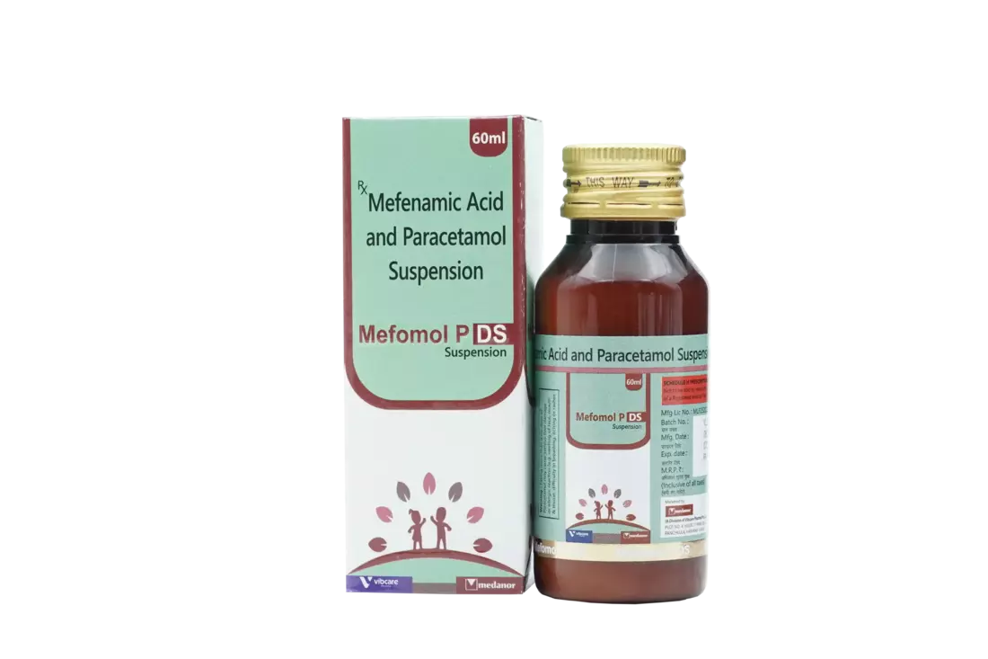 Mefomol P DS SUSPENSION SYRUP (60 ml)