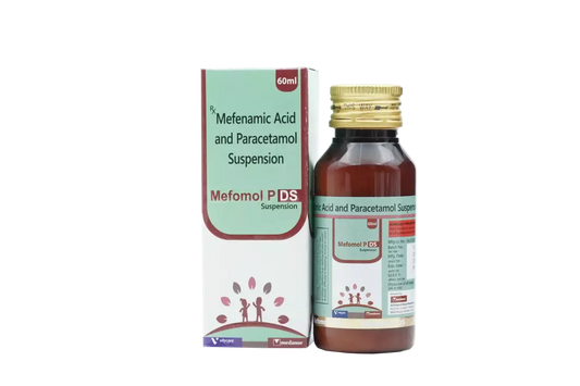 Mefomol P DS SUSPENSION SYRUP (60 ml)