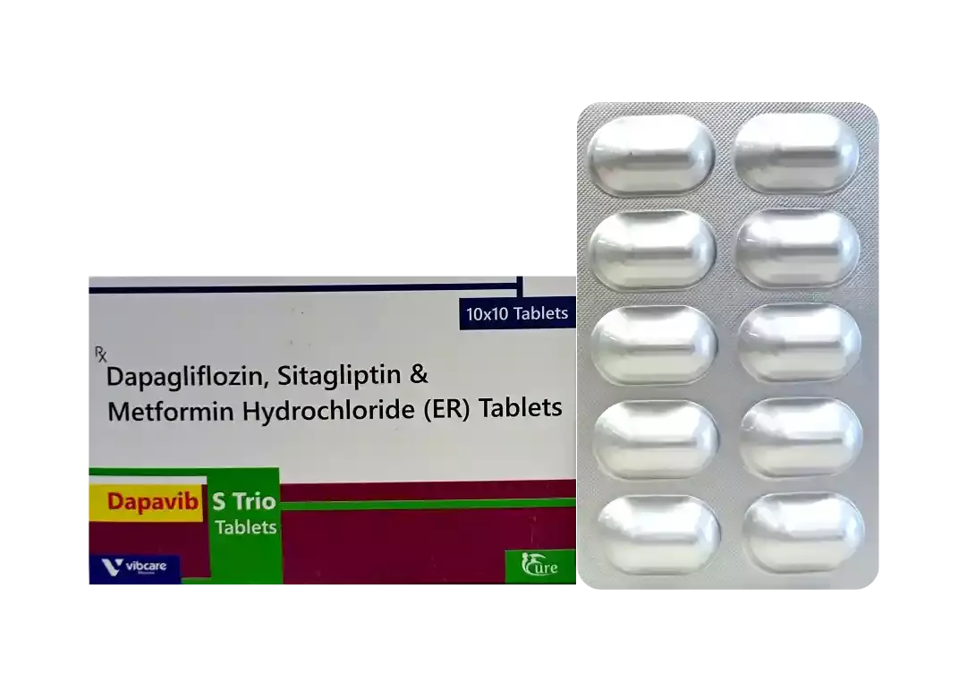 DAPAVIB S TRIO - 10 Tabs