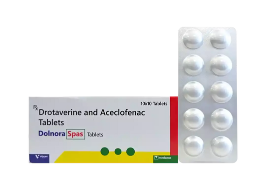 Dolnora Spas (strip of 10 tabs)